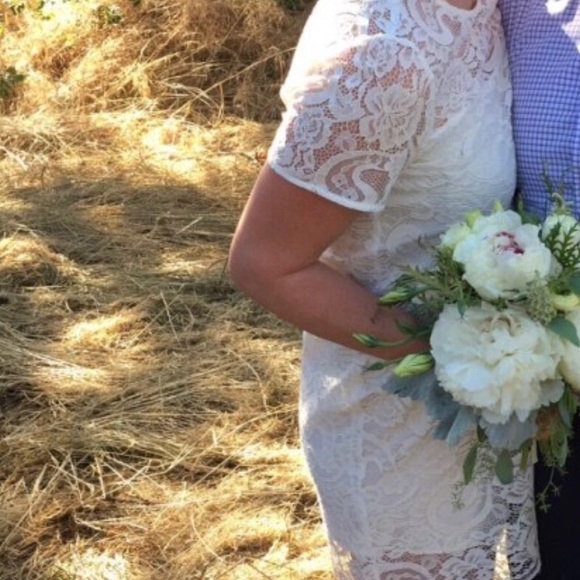 Beautiful Ivory Lace Cupcakes and Cashmere dress! - Picture 5 of 5